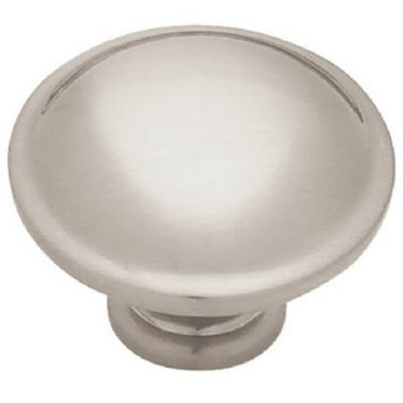 LIBERTY HARDWARE Liberty Hardware P40005V-BSN-C 1.25 in. Diameter; Brushed Satin Nickel; Round Knob - Pack Of 12 732099